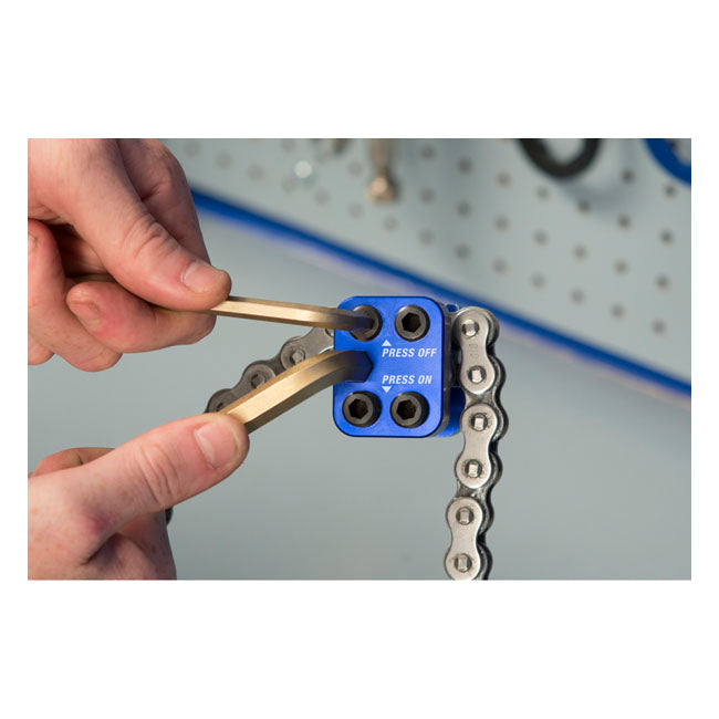 Motion Pro, Master Link press tool