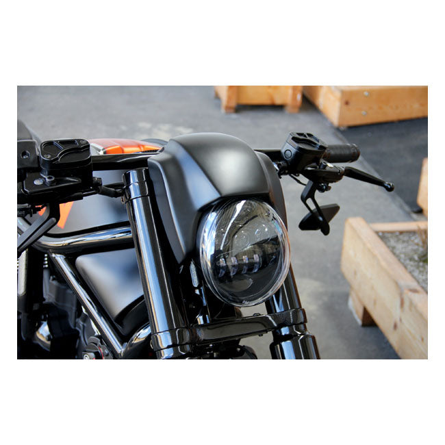 Cult-Werk, headlamp mask ''New Night Rod''. Gloss black