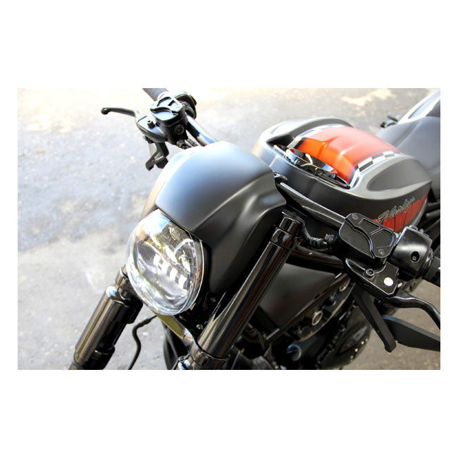 Cult-Werk, headlamp mask ''New Night Rod''. Gloss black