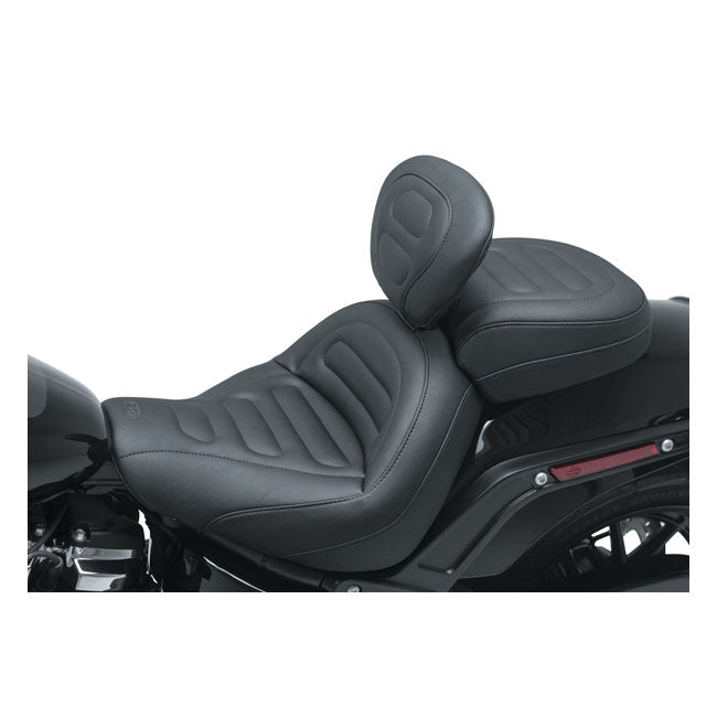 Mustang, Standard solo seat With rider backrest