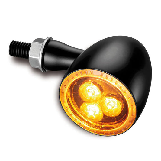 Kellermann, Bullet 1000 Dark turn signal. Black