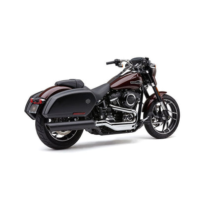 Cobra, 909 Twins 4" slip-on mufflers