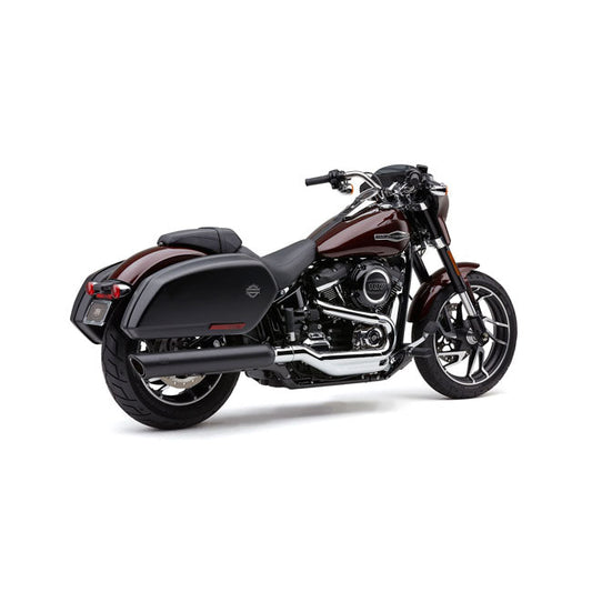 Cobra, 909 Twins 4" slip-on mufflers