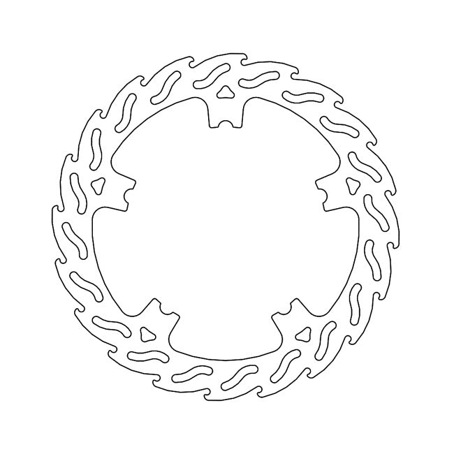 Moto-Master, Flame brake rotor Front left
