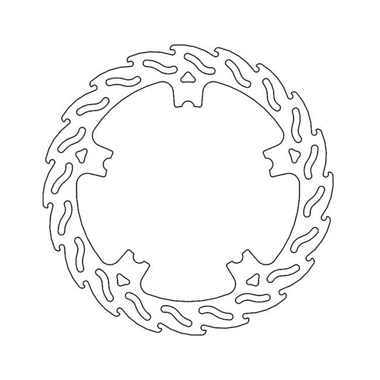 Moto-Master, Flame front brake rotor Front right