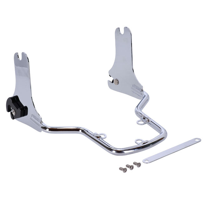 Detachable sissy bar side plates