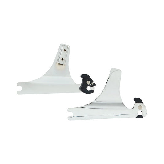 Detachable sissy bar side plates
