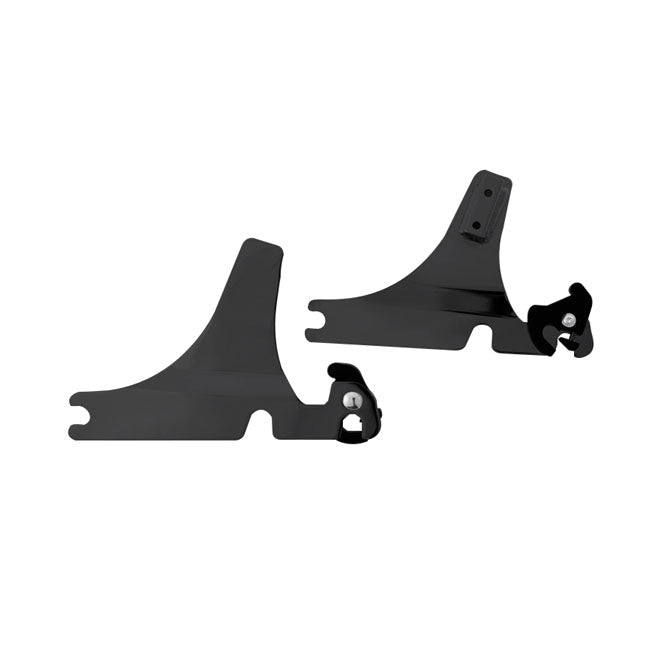 Detachable sissy bar side plates
