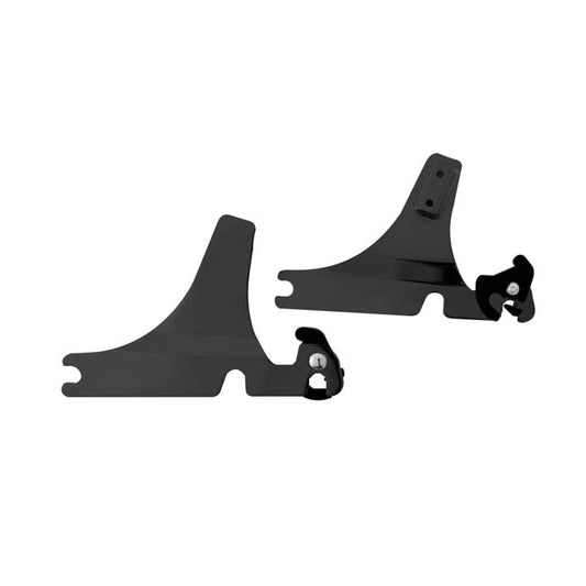 Detachable sissy bar side plates