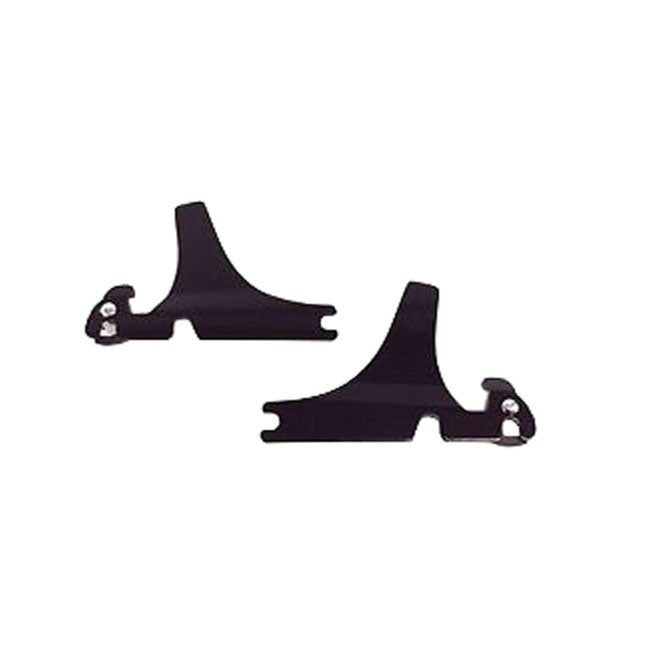 Detachable sissy bar side plates