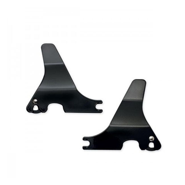 Detachable sissy bar side plates