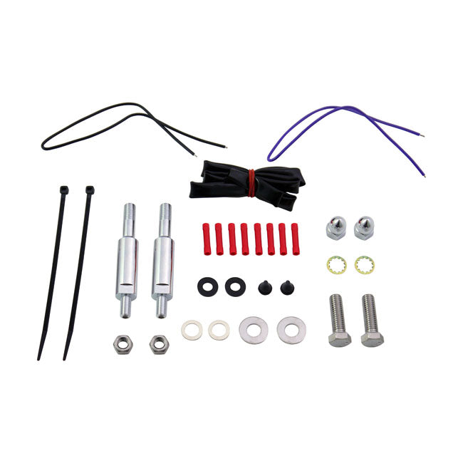 Turn signal relocation kit