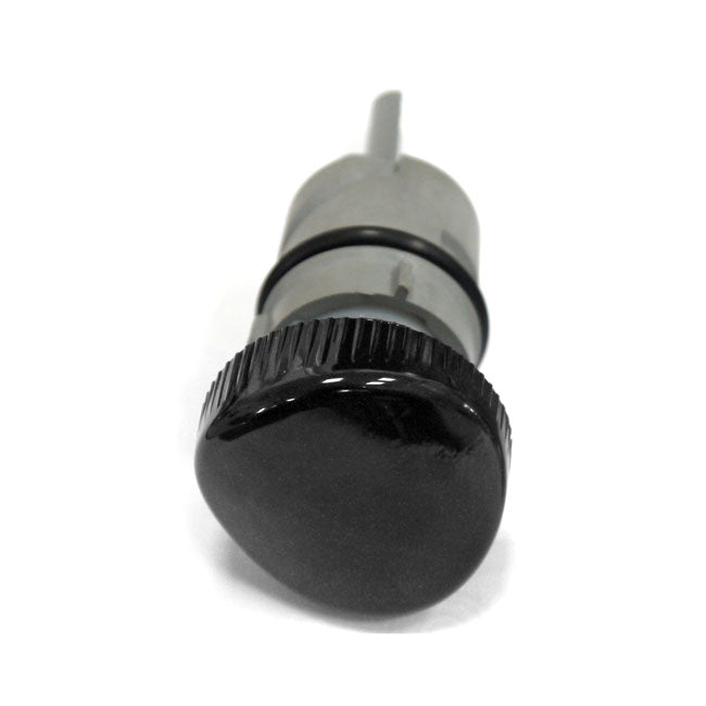 Oil tank fill plug, with dipstick