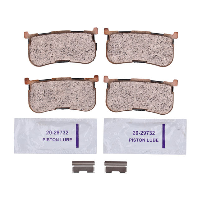 Brake pad set, rear