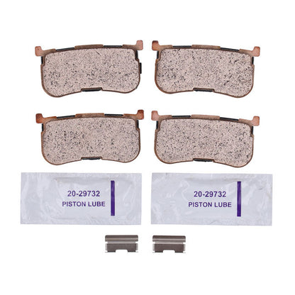 Brake pad set, rear