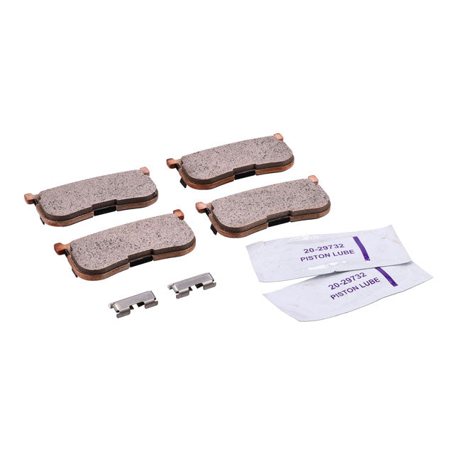 Brake pad set, rear