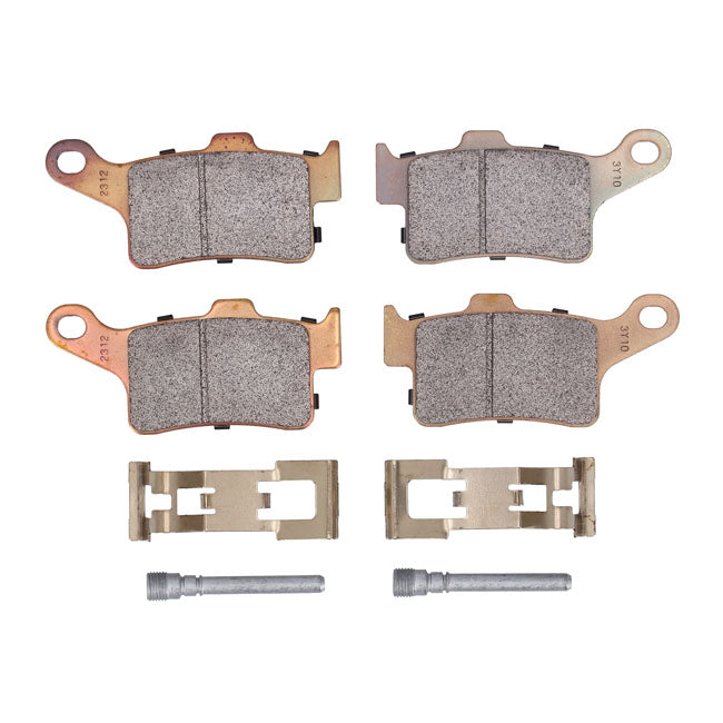 Brake pad set, rear