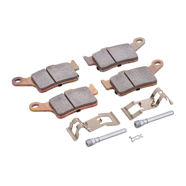 Brake pad set, rear