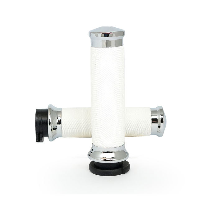 Avon Custom Contour grips chrome/white