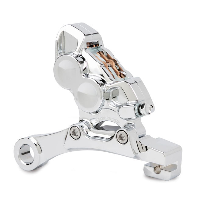 Arlen Ness, 4-piston caliper & bracket kit. Rear