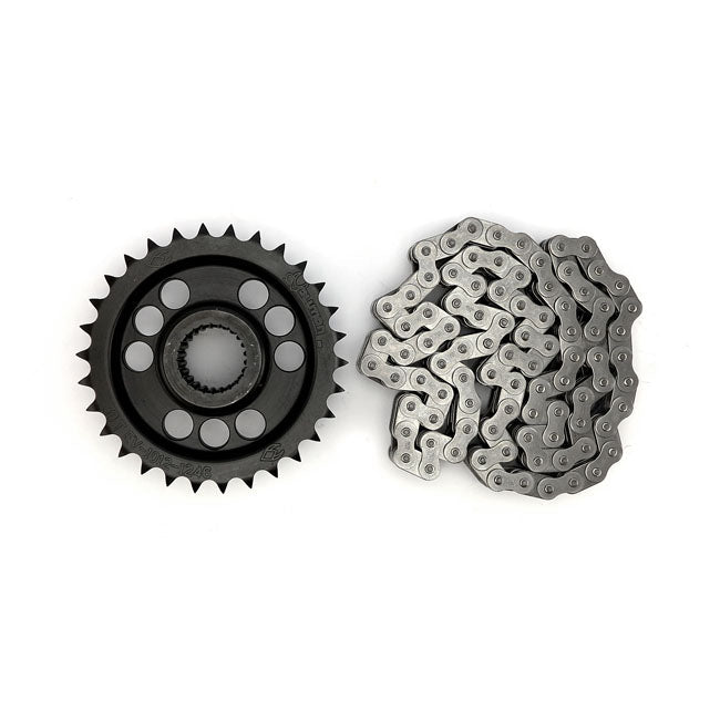 Industries, solid motor sprocket chain kit 30T