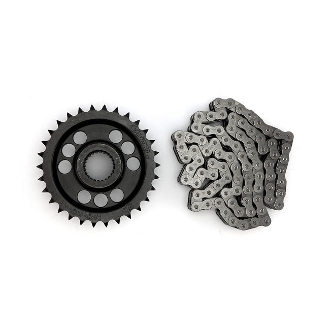 Industries, solid motor sprocket chain kit 30T