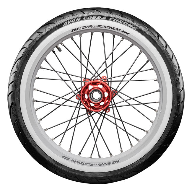 *24H EXTRA TRANSIT TIME* Avon Cobra Chrome WW tire 120/70V21 68V