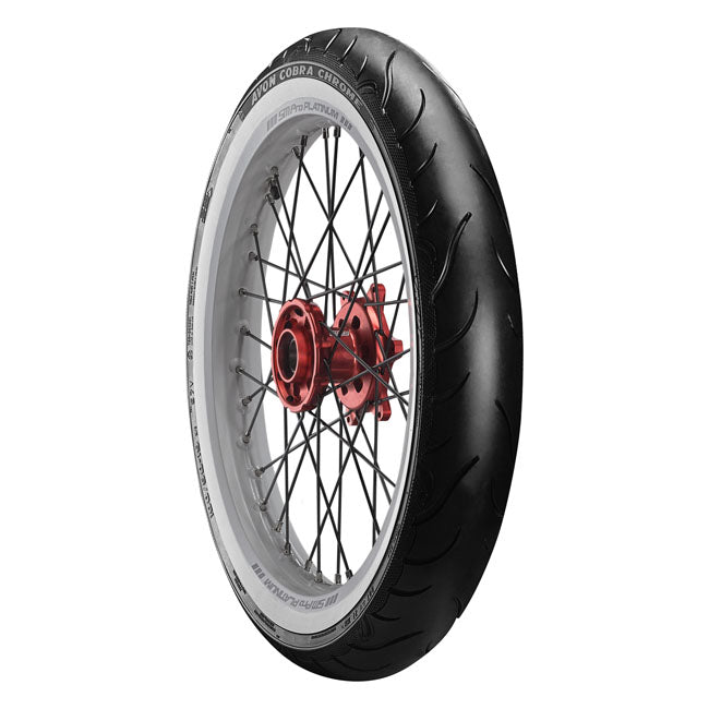 *24H EXTRA TRANSIT TIME* Avon Cobra Chrome WW tire 120/70V21 68V