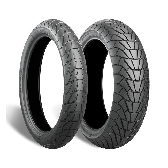 Bridgestone Battlax AX41S tire 100/90H19 57H. Front