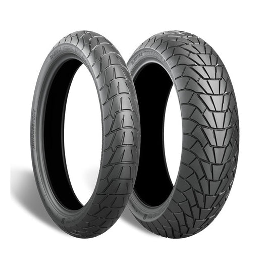 Bridgestone Battlax AX41S tire 100/90H19 57H. Front