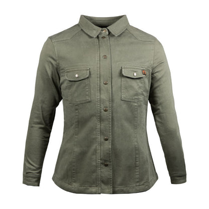 John Doe Motoshirt female XTM© olive