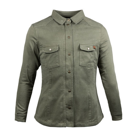 John Doe Motoshirt female XTM© olive