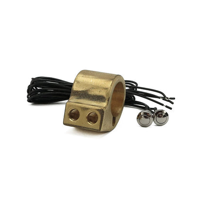 Wannabe Choppers, WannaButton 1". Brass