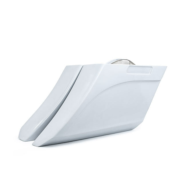 Killer Custom, 7" stretch Down extended saddlebags