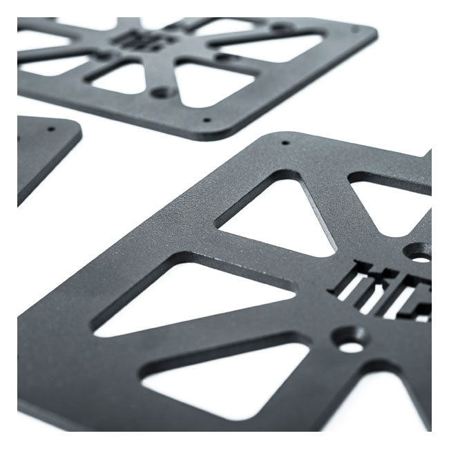 Killer Custom, ''Web'' license plate holder for Austria. Black