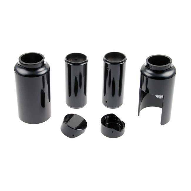 Cult-Werk, 6-piece fork tube cover kit. Gloss black