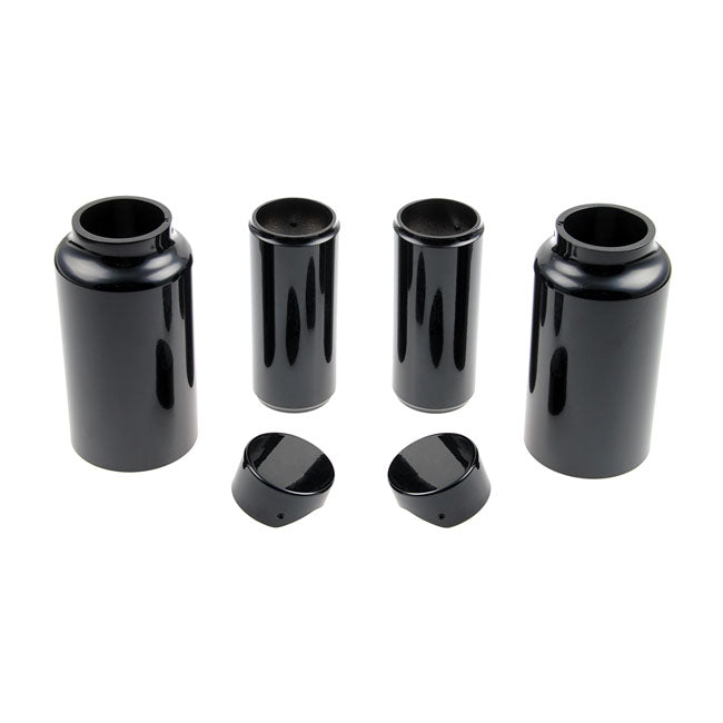 Cult-Werk, 6-piece fork tube cover kit. Gloss black