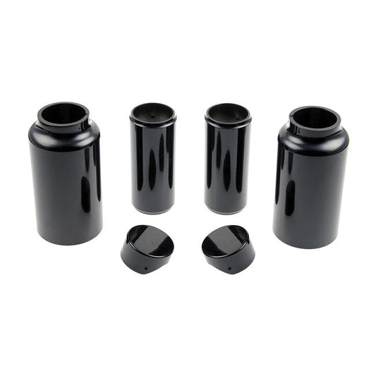 Cult-Werk, 6-piece fork tube cover kit. Gloss black