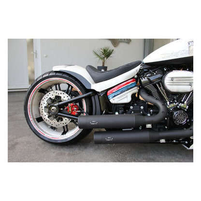 Cult-Werk, side cover set ''Racing''. Gloss black