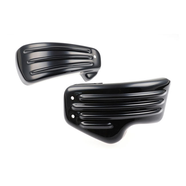 Cult-Werk, side cover set ''Racing''. Gloss black