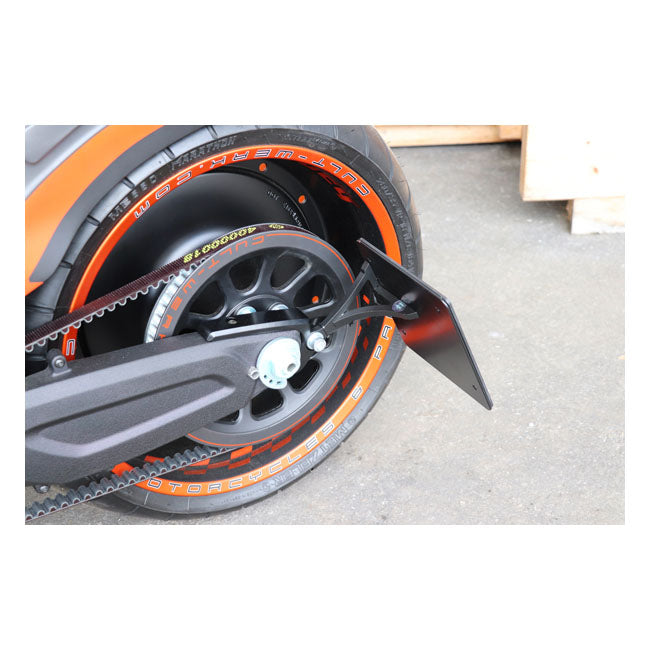 Cult-Werk, side mount license plate bracket Germany