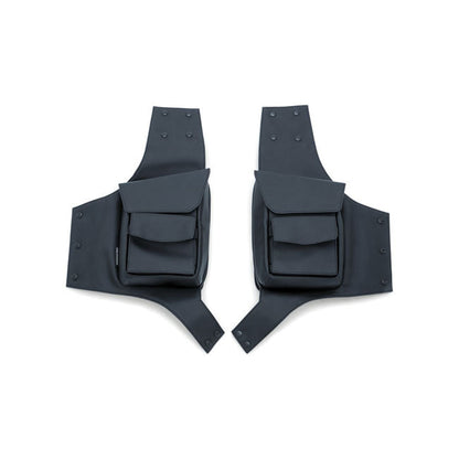 Kuryakyn, saddlebag pouch set. Black