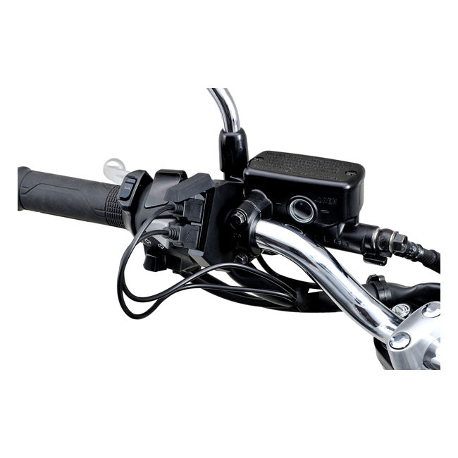 Daytona, slim-mount dual USB 2 port