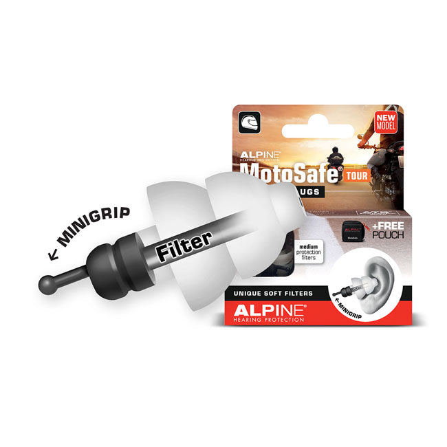 Alpine MotoSafe Tour earplugs