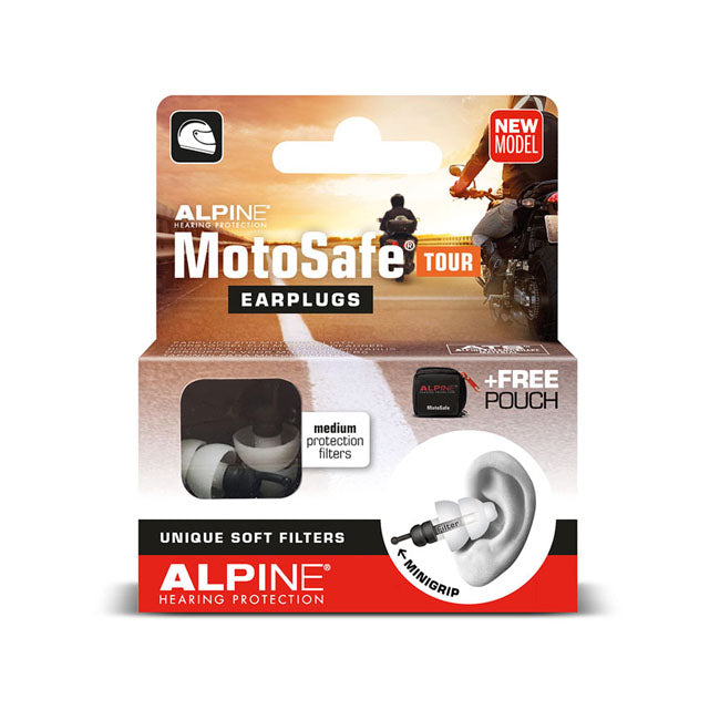Alpine MotoSafe Tour earplugs