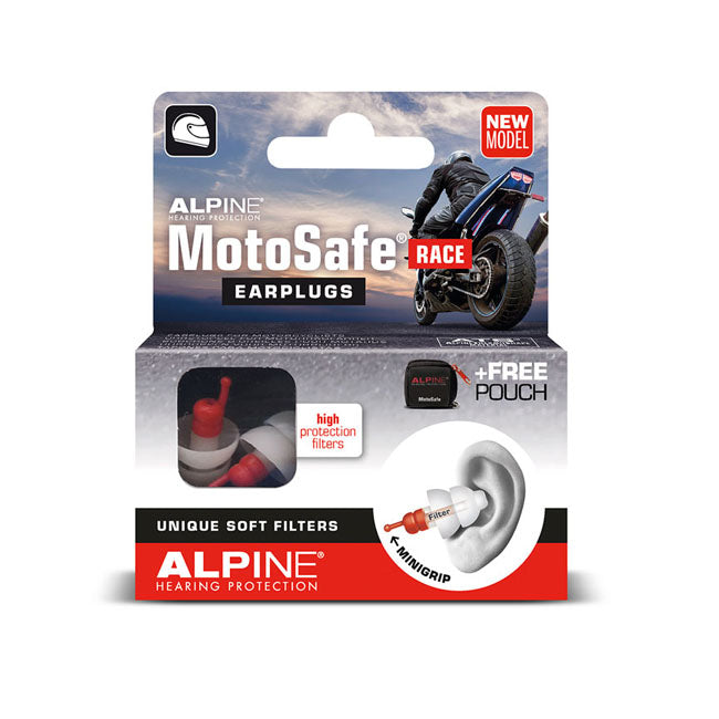 Alpine MotoSafe Race earplugs