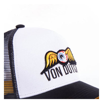 Von Dutch Eyes cap black/yellow