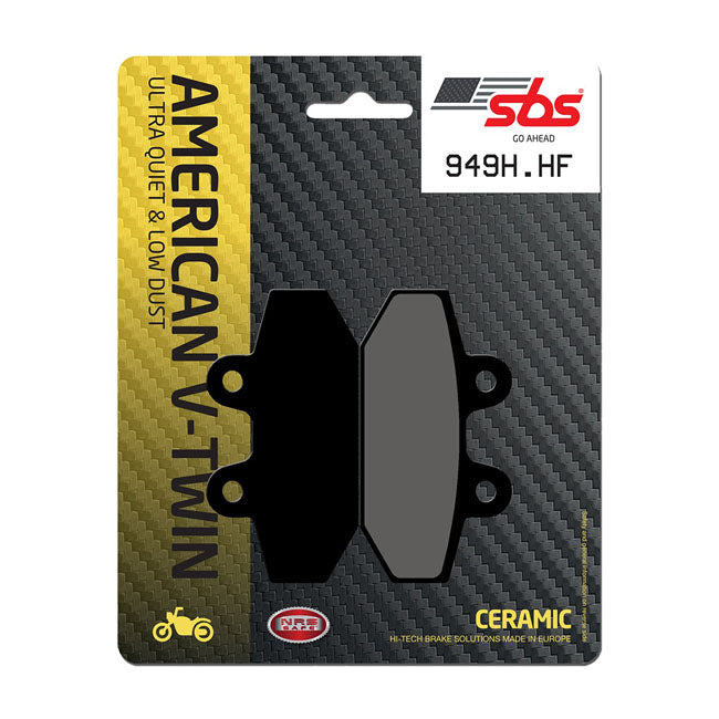SBS, brake pads Street Ceramic (organic)