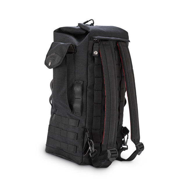 Burly Voyager sissy bar backpack