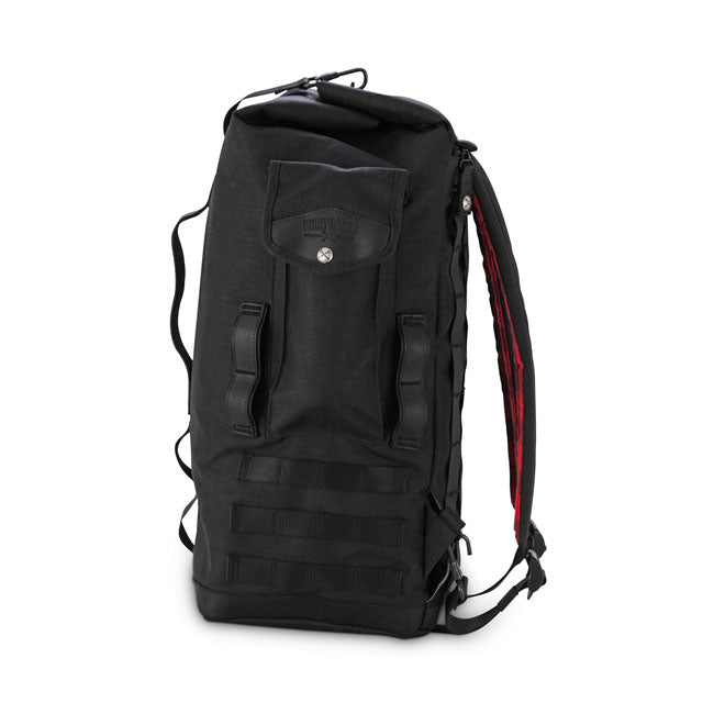 Burly Voyager sissy bar backpack